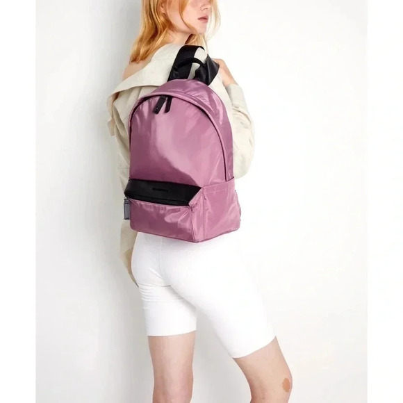NWT Free People Transience Flight Nylon Backpack Mauve Pink main image 7